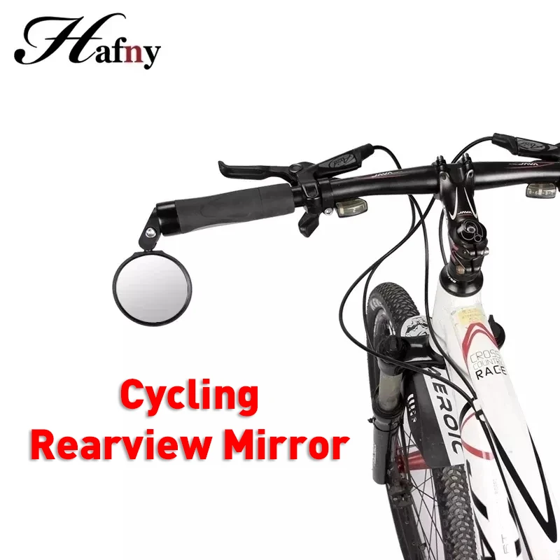 Hafny Bike Mirror Rotatable Rearview Bicycle Mirror Unbreakable