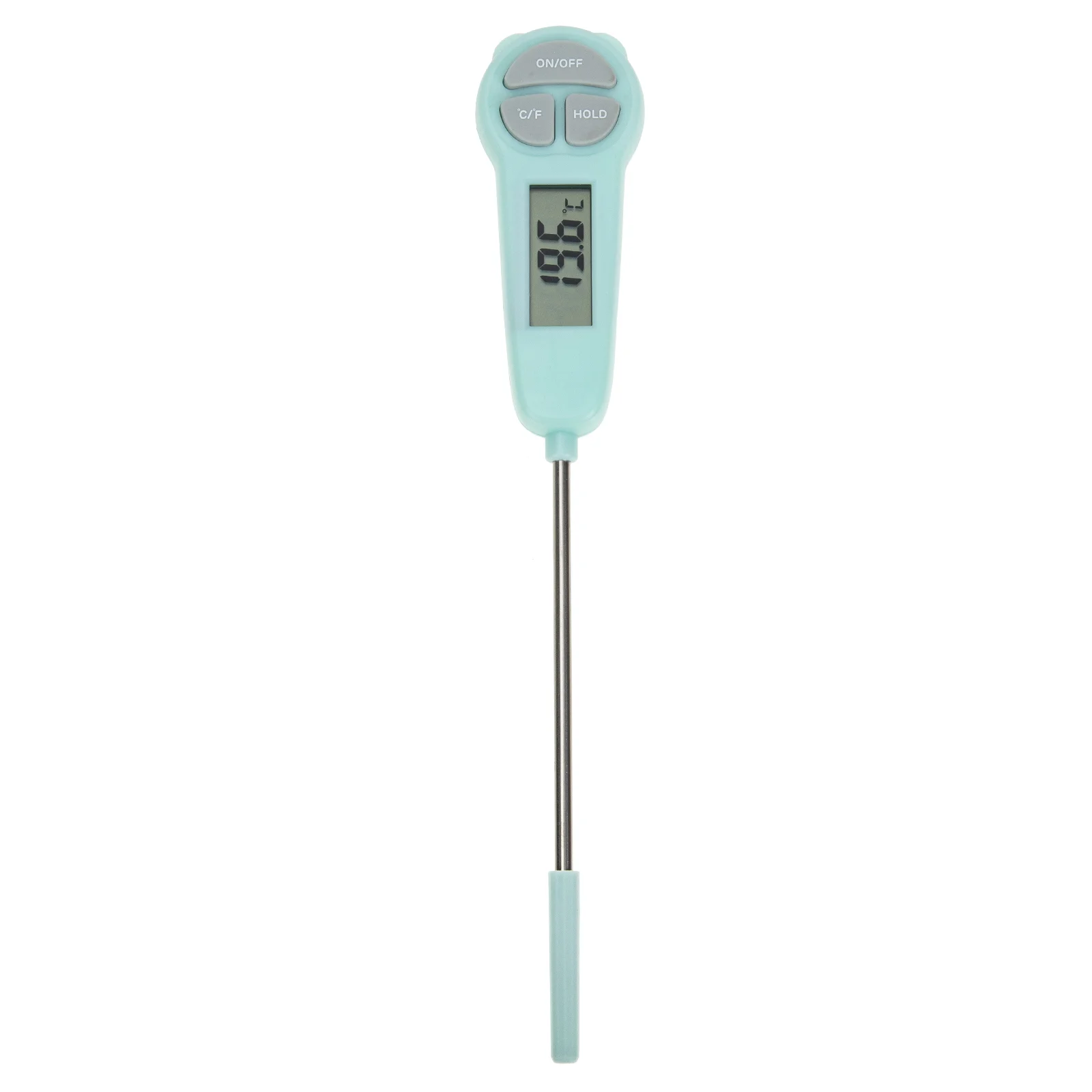 

Digital Meat Thermometer Food Cooking Waterproof Instant Read Meat Temp Guide Kitchen Gadgets Pink