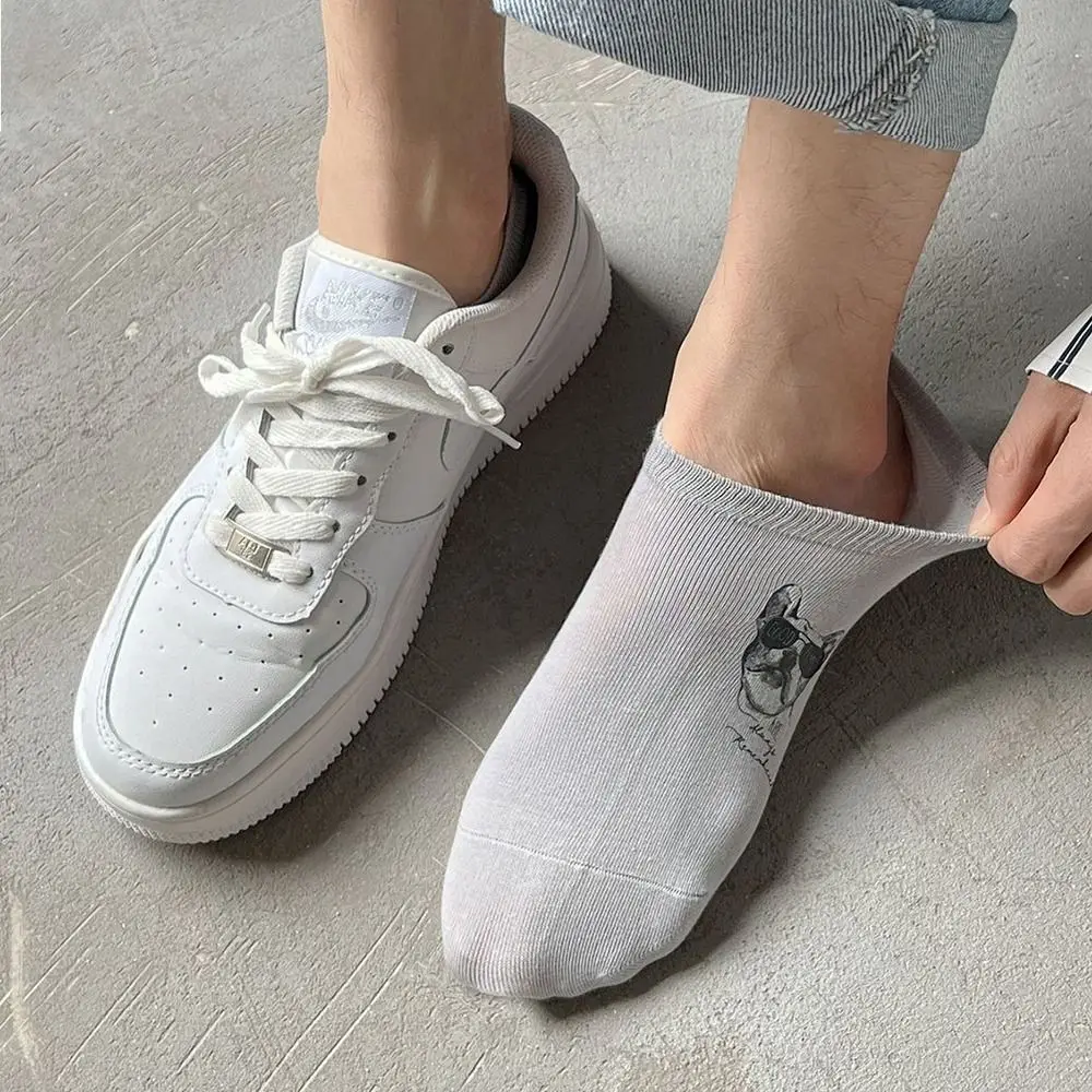 

Short Casual Massage Bottom Shallow Mouth Ankle Socks Cotton Men Boat Socks Sports Socks Invisible Socks Men Socks Slippers
