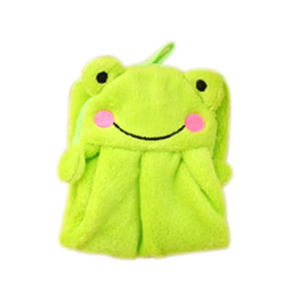 Children Microfiber Hand Dry Towel For Kids Soft Plush Absorbent for Kitchen Bathroom Bath