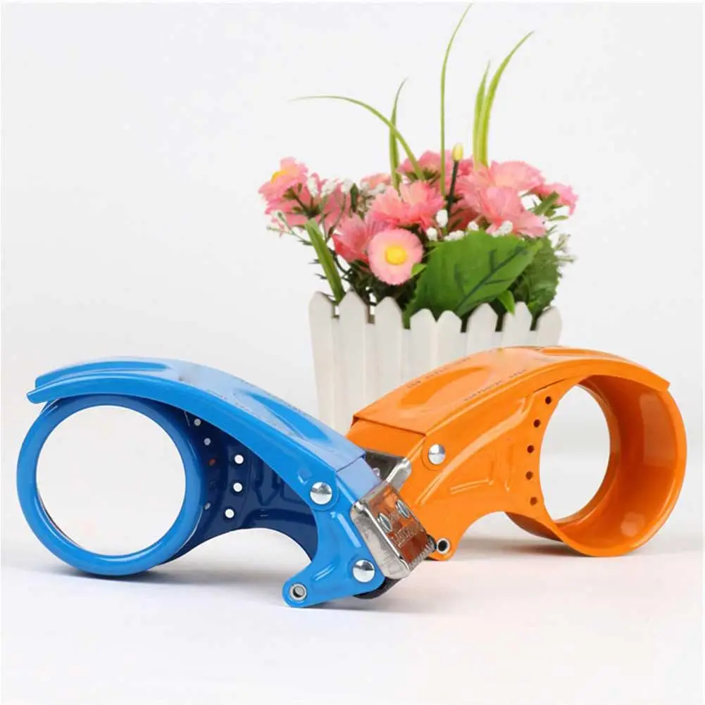 Office Adhesive Roller Tape Dispenser Cutter Stationary Package Machine Supplies Bag Plastic Packer Sealing