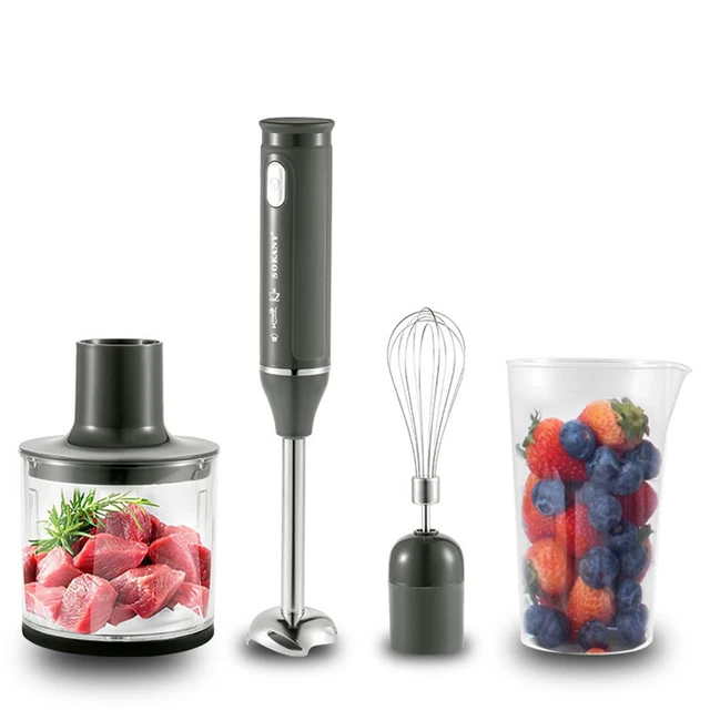 Bonsenkitchen Handheld Blender, Electric Hand Blender 12-Speed & 1-bas –  Deal Supplies