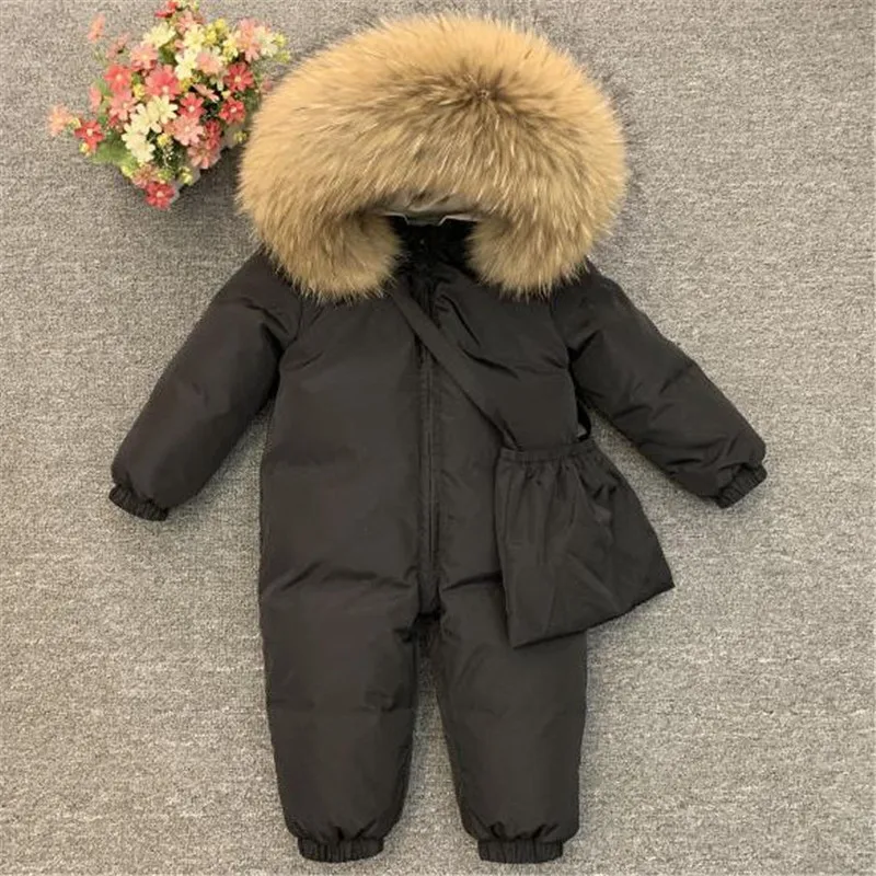 

Seamless Children Winter Warm Down Jacket With Lined Fleece Boy Outerwear Coat Toddler Snowsuit Baby Girl Clothes Infant Parka