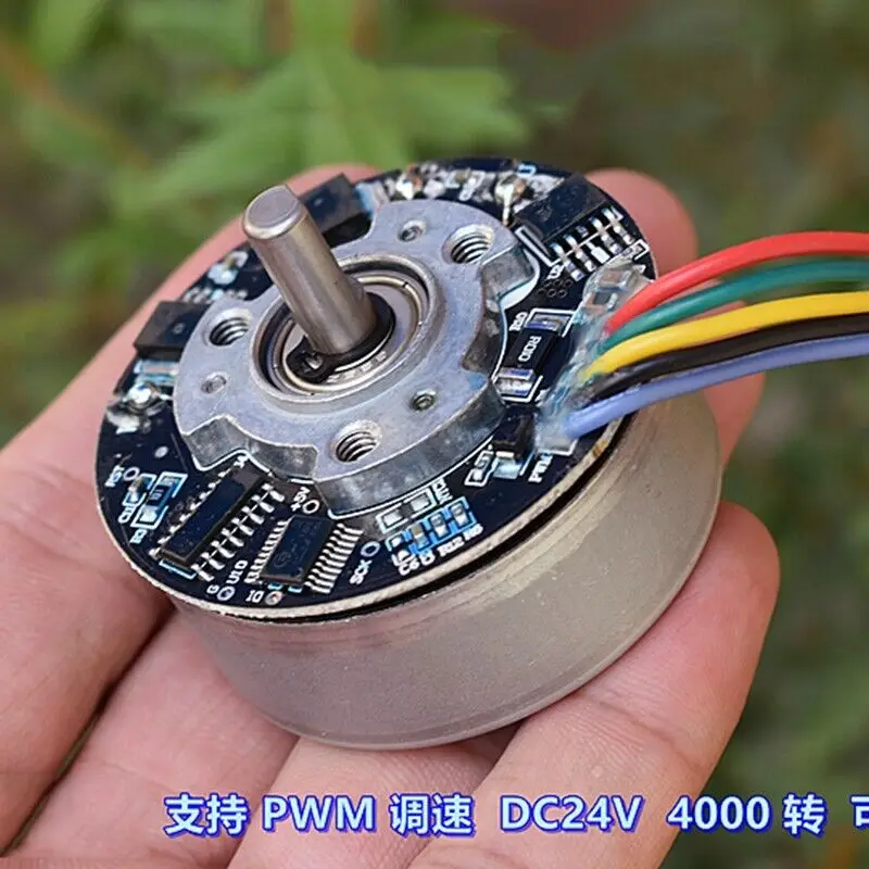 미니 48mm BL4825O 12V 14.4V 24V 4000RPM BLDC 브러시리스 모터 근막 총용 고 토크 가역 PWM 속도 조절