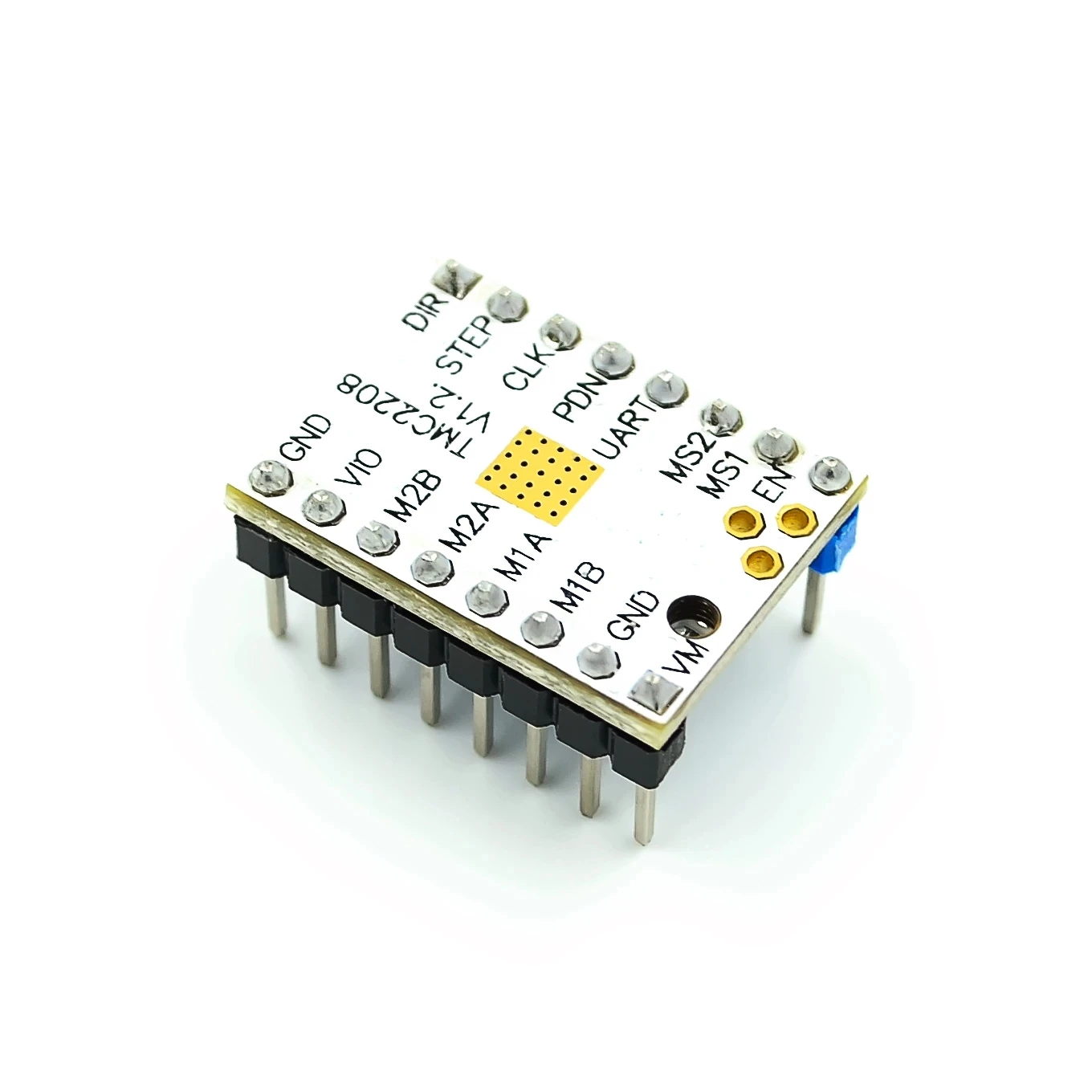 3D Printer TMC2208 Stepper Motor Driver V1.2 Stepper Driver Module with Heat Sink Screwdriver for 3D Printer Controller
