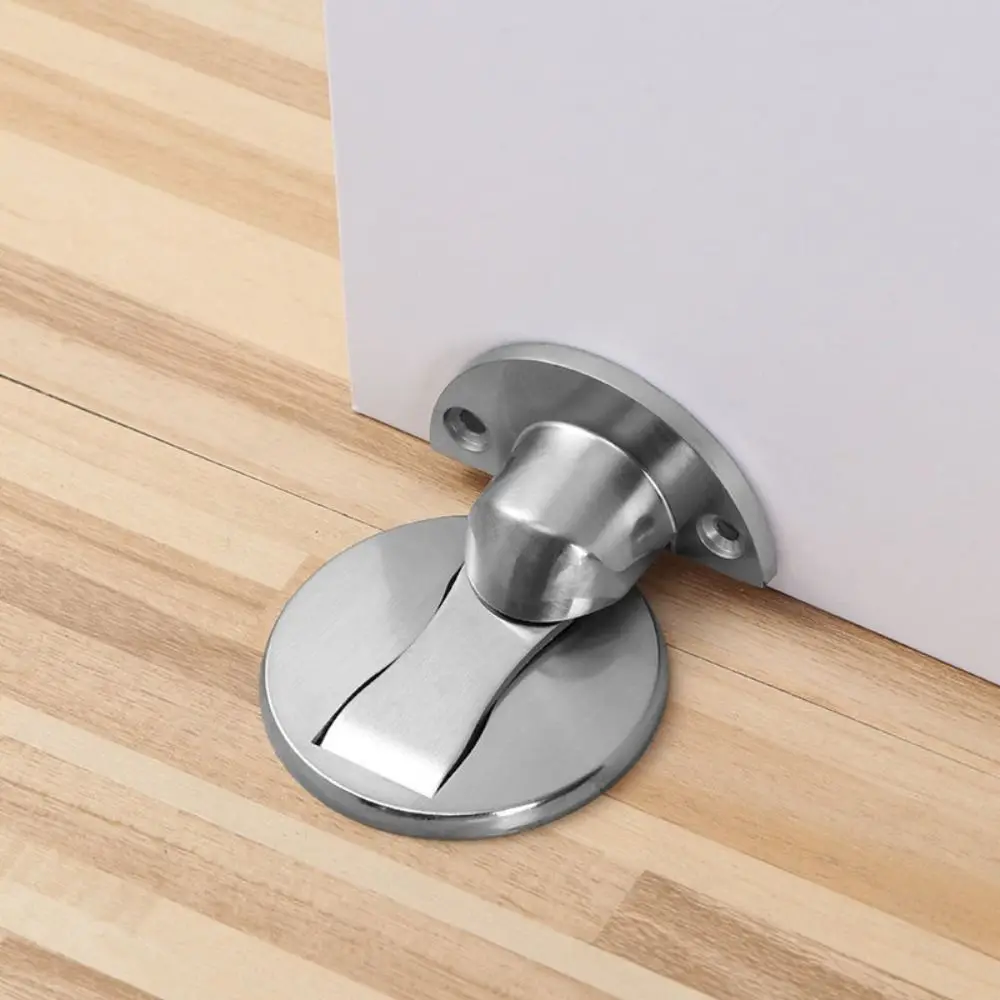

Non Perforated Adjustable Door Stopper Zinc Alloy Strong Magnetic Door Suction Silent Invisible Door Block Ceramic Tile