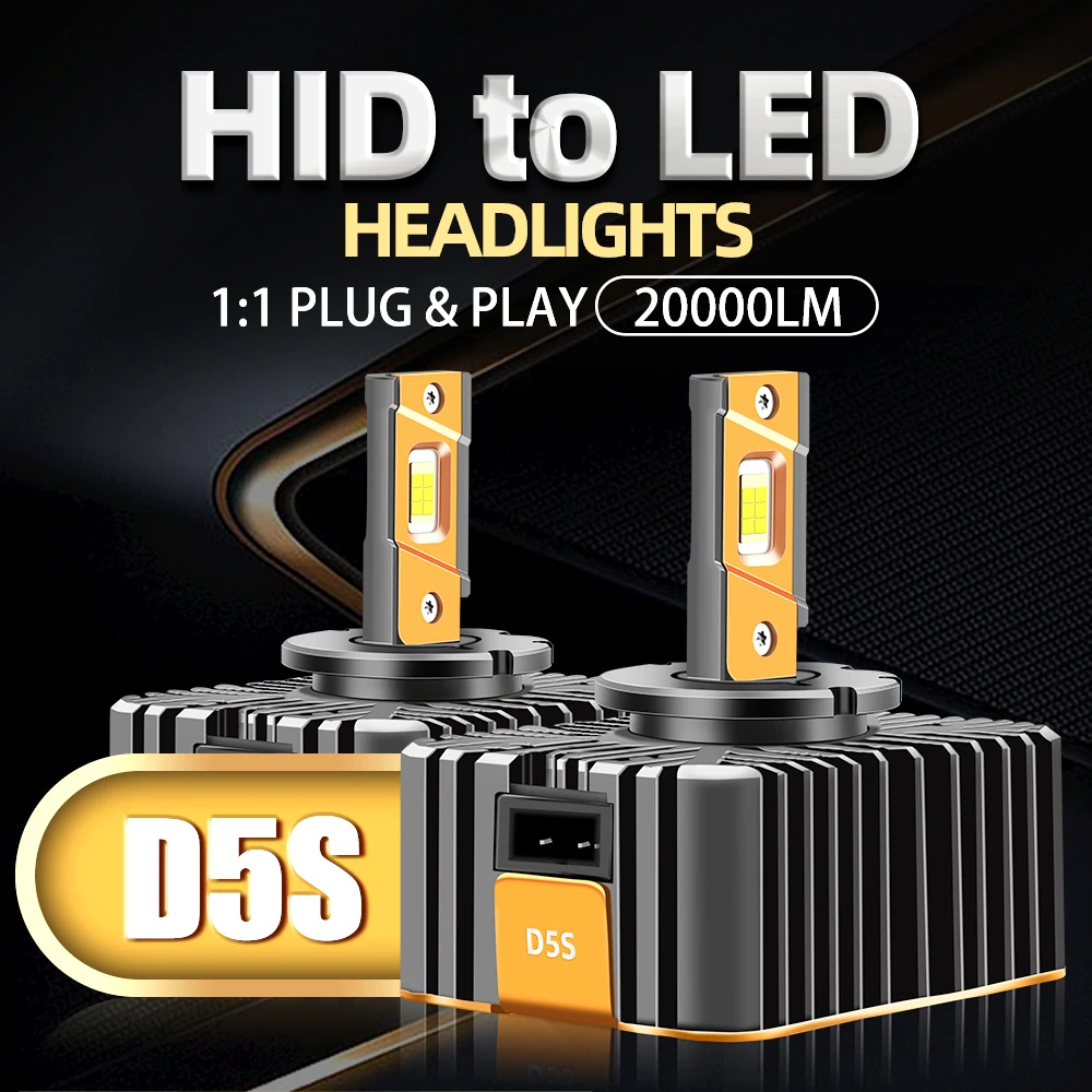 2X D5S Led Lampadine Per Fari Hid Xenon To Auto Led Luminosità Lampade Sostituzione Diretta Per Audi A3 A4 A6 Q3 Q7 Chevrolet Silverado