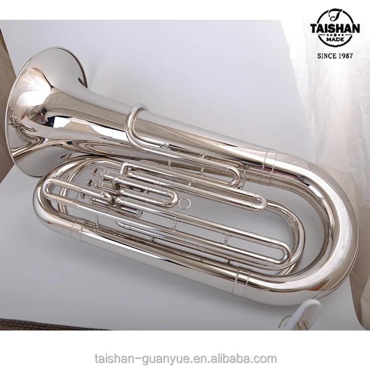 Nickel Plated Bb Tone Tuba