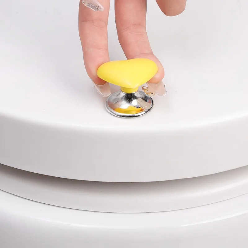 Toilet Tank Button Pusher Universal Toilet Push Heart Shaped Toilet Button  Protection Nail Assist Device Replacement For Drawers - AliExpress