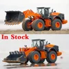 ZW370 RC Loader 1/14 JDM 198 RC Hydraulic Loader Metal Model RTR with Light and Sound System Engineering Remote Control Car Toy 2