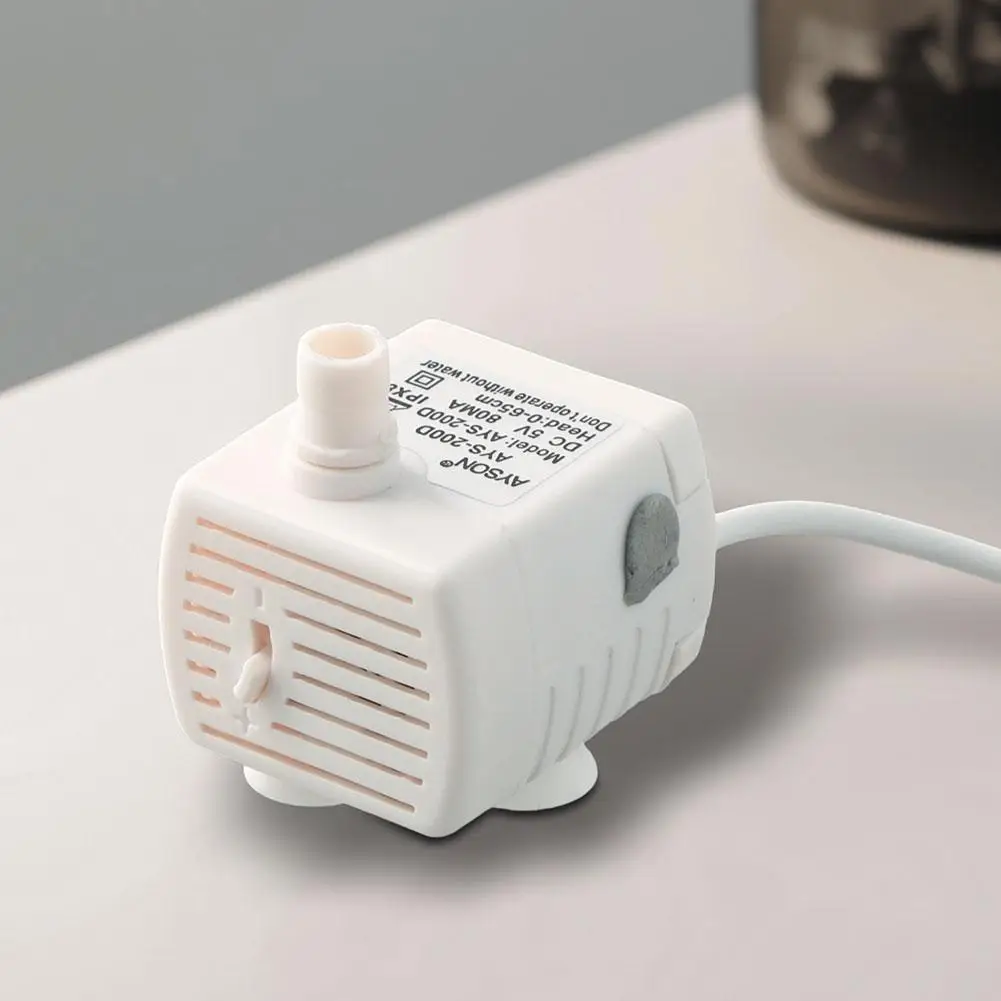 200l/h 2w Mini Submersible Pump Usb 5v Pet Water Brushless Pump Pumps Dispenser Dr-160 Water Motor Ultra-quiet Q1b2