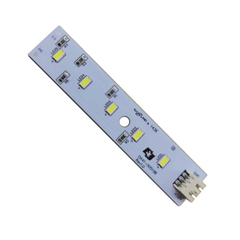 Freezer Lighting Strips DA41-00519B DA41-00519A for Refrigerator Freezer LED Light Replacement Easy Installation M4YD