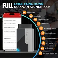 KINGBOLEN Ediag Elite OBD2 Scanner Bluetooth, Bi-Directional Control Scanner All System Diagnostic Tool for iOS & Android, 15+ H 2