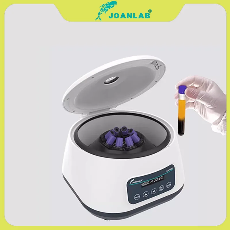 JOANLAB Laboratory small centrifuge low-speed serum fat separator, dental cosmetic centrifuge