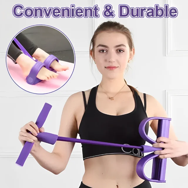 Four-Tube Fitness Tension Rope 2