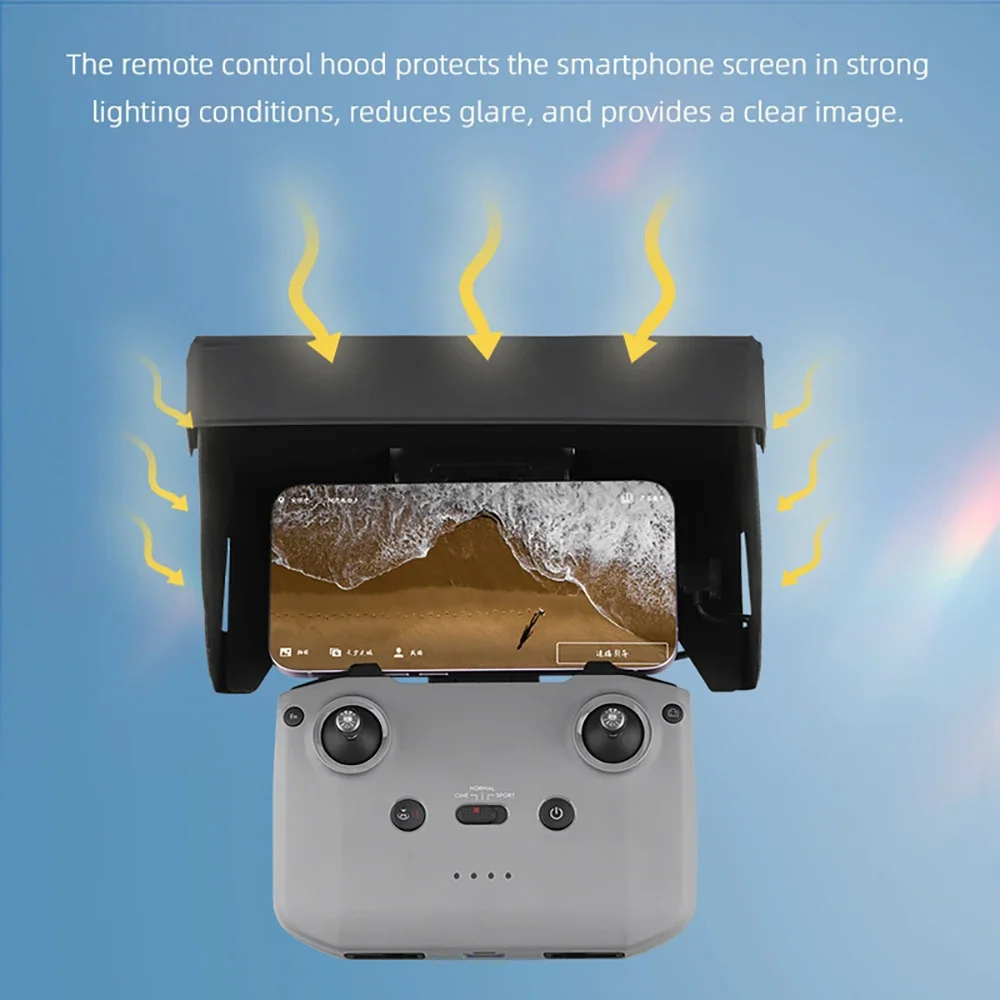 Osmo Mobile Rantow Foldable Phone/Tablet Monitor Sunshade For DJI