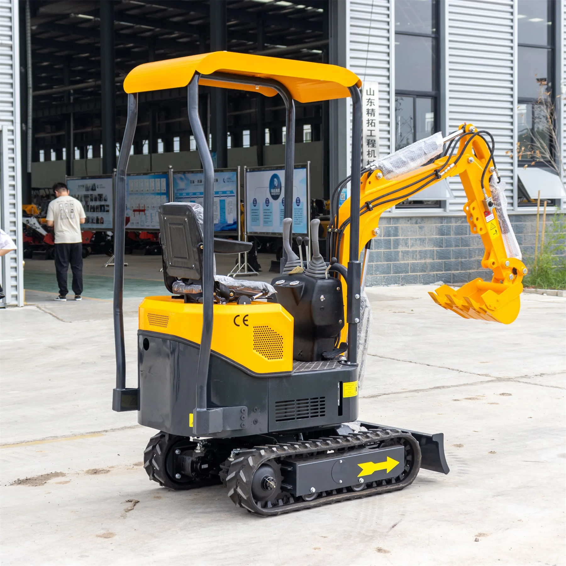 Ce/Epa/Euro V Mini Escavatore Macchine Da Giardino Micro Bagger Ht10