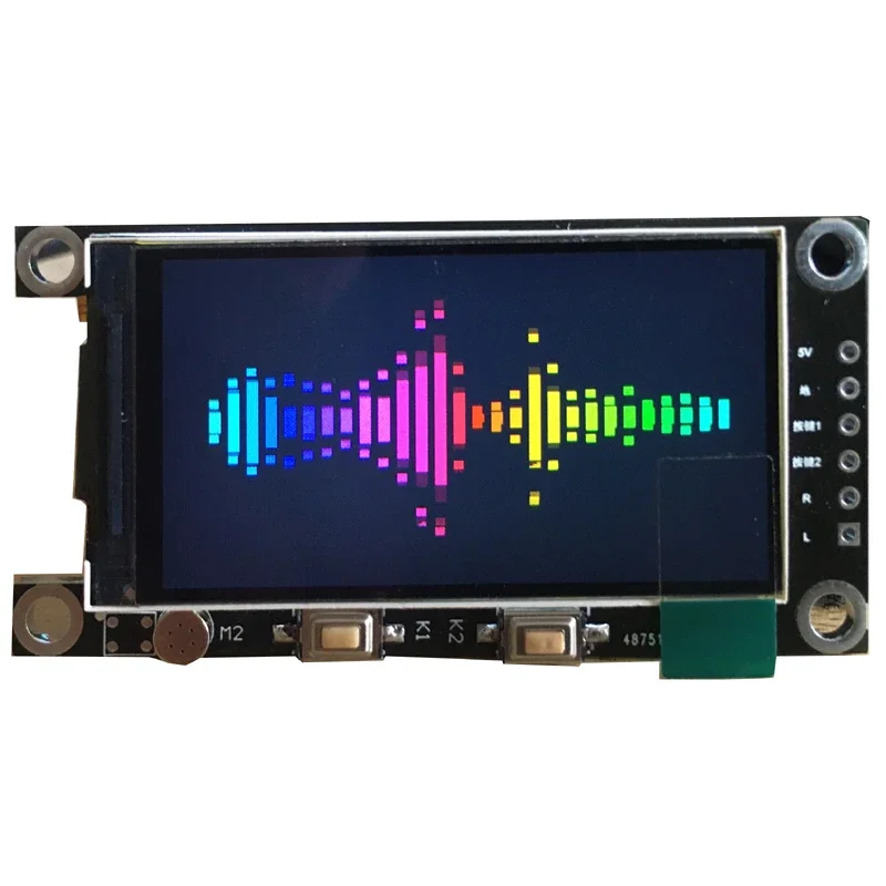Amplificador de Potência do Tubo Dlhifi Dac Controle de Voz Espectro Analógico Medidor vu Display Lcd Indicador de Nível Áudio Módulo Relógio Modos - Image 6