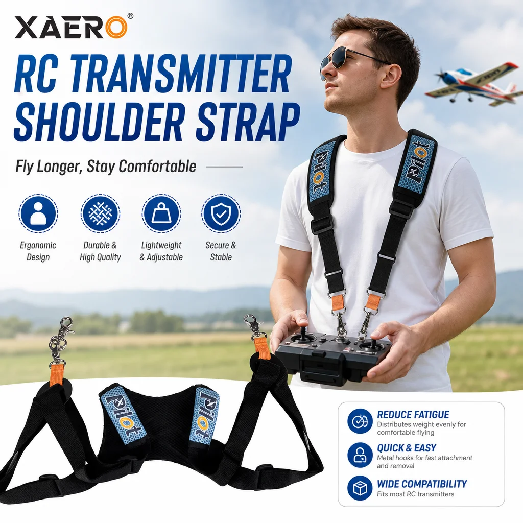 Radiocommande 2.4GHz 4CH pour Voiture/Bateau/Drone - Blanc