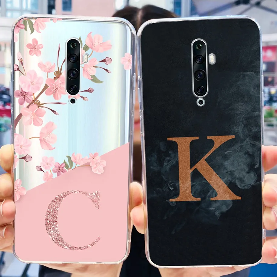 Floral Alphabet Shockproof Case