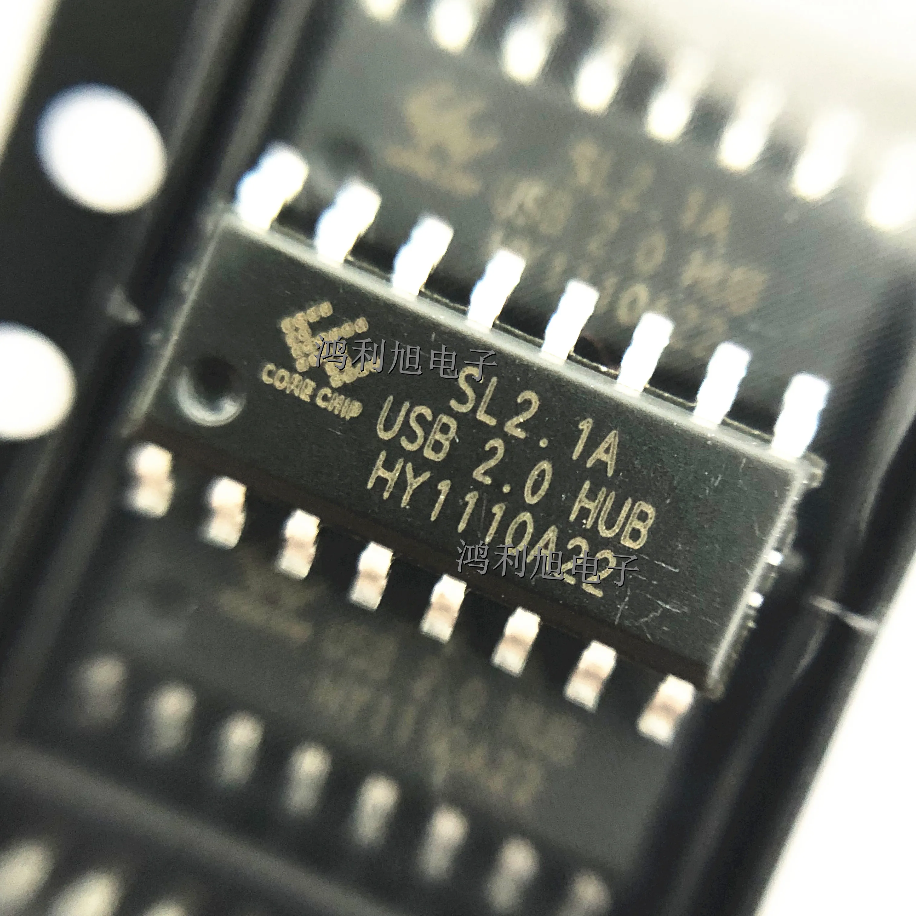 

10 шт./лот SL2.1A SOP-16 USB 2,0 высокоскоростной 4-портовый контроллер концентратора