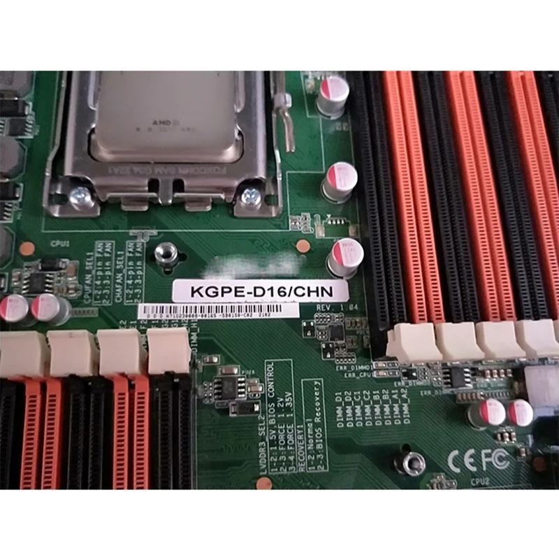Original Server Motherboard For Asus KGPE-D16 REV:1.03 AMD G34 A650(R)-G Good Quality Hot 6 Original Server Motherboard For Asus KGPE-D16 REV:1.03 AMD G34 A650(R)-G Good Quality Hot - Image 4