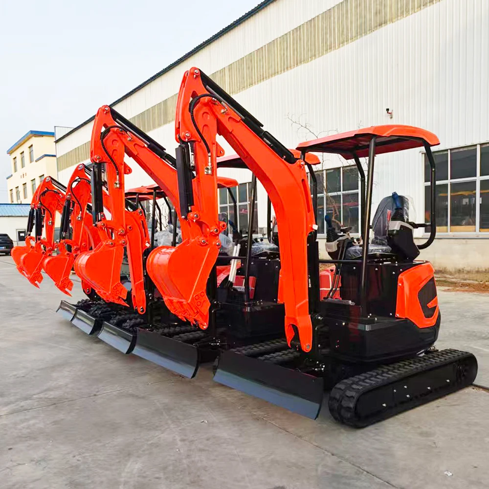1,8T/2,5T Minibagger, kundenspezifisch & CE-zertifiziert, Direktpreis ab Werk mit weltweitem Versand & Support