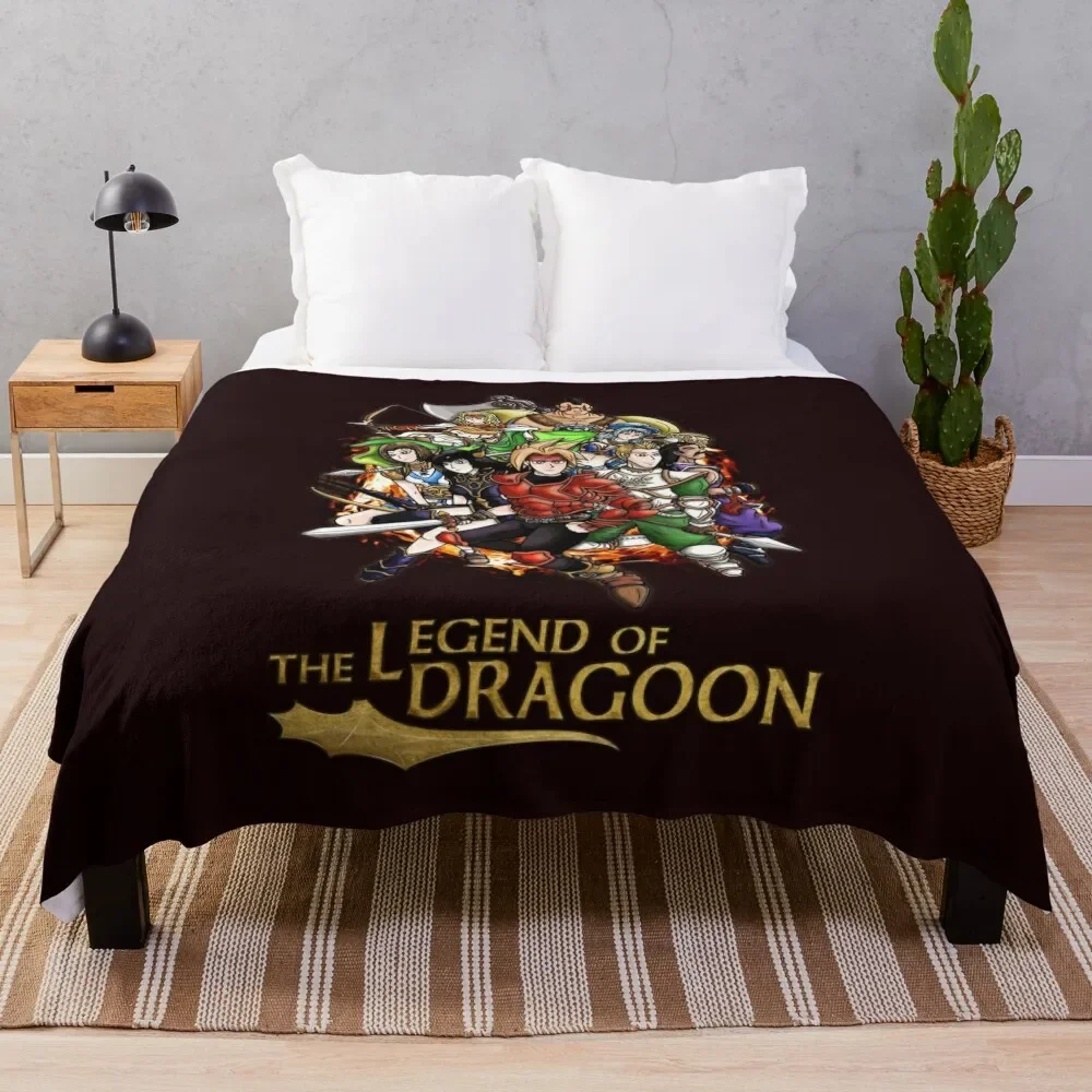 The Legend Of Dragoon Heroes Throw Blanket Luxury Brand Giant Sofa Furrys Coperte