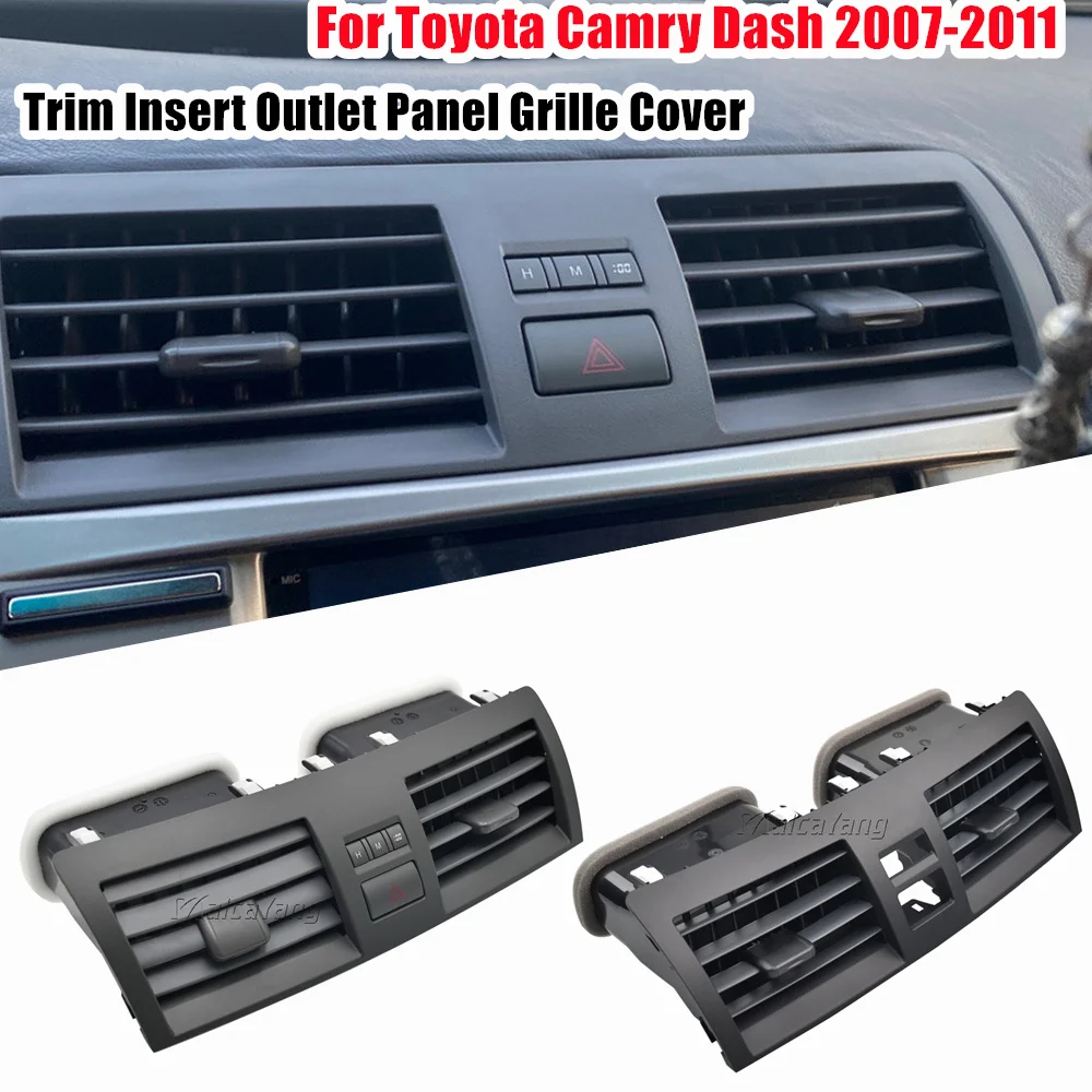 

Front Row Wind Center Air Conditioning Vent Grill Outlet Panel Plate For Toyota Aurion Camry HV ACV40 AHV40 GSV40 2006-2012