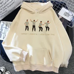 Chandler Bing hoodies women 90s sweat y2k Winter tracksuit women graphic sweatshirts