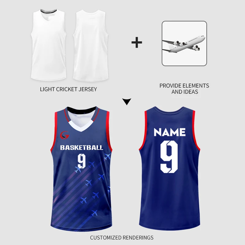 Basketball jerseys 100% Polyester Basketball Shirts Wear Youth Basketball Jersey High School College Twill Uniforms With Pockets