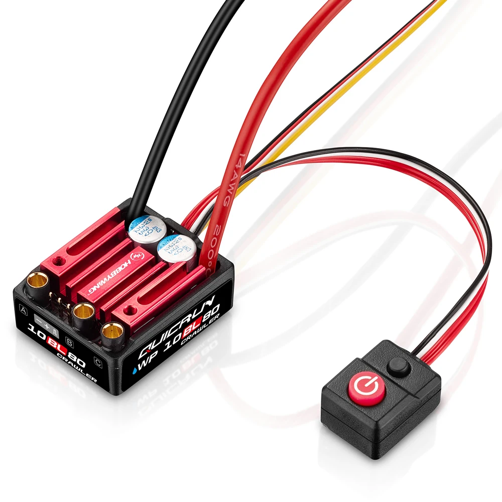 Hobbywing Quicrun WP 10BL80 80A ESC + Moteur 3530SL 1700/2200KV Combo