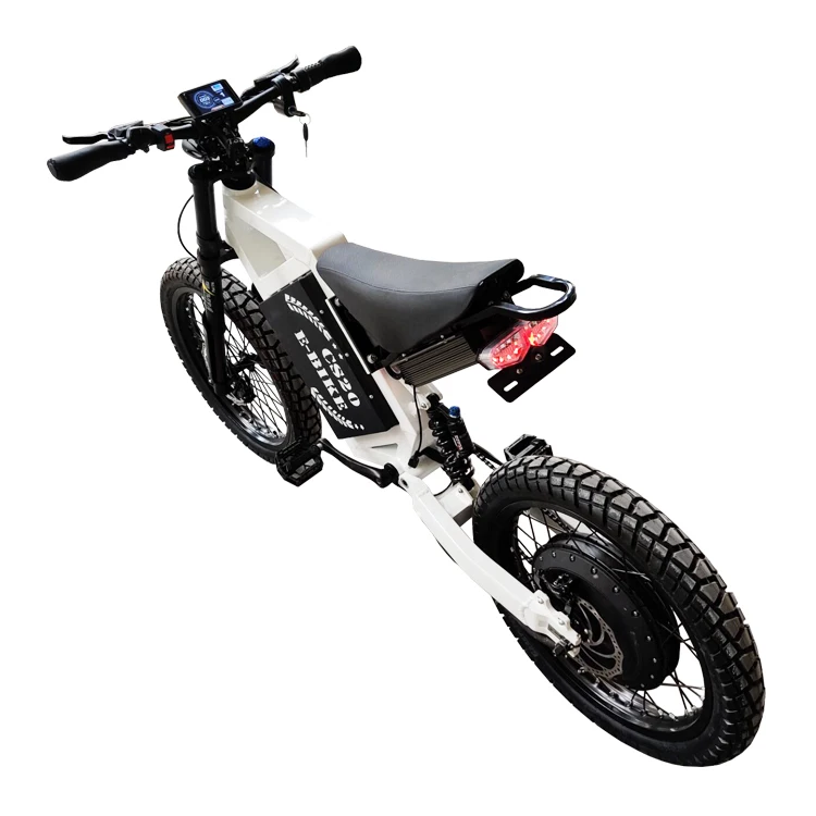 Factory Directly 8000w Big Wheel Electric Dirt Bike Enduro Ebike Mtb Full Suspen for Adult