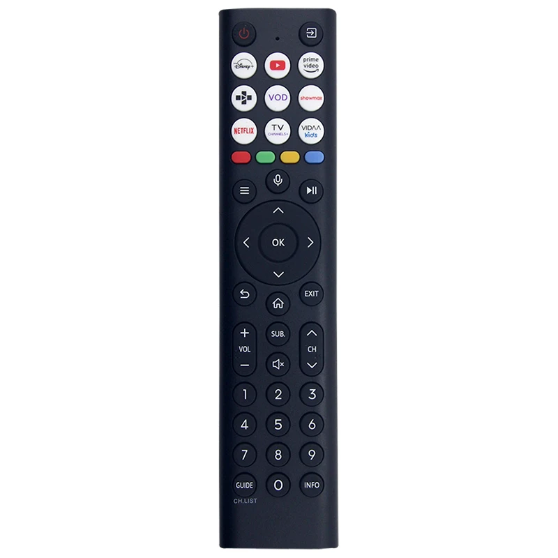 Hisense TV 예비 부품과 호환되는 ERF2K38H 리모컨(음성 기능 없음)