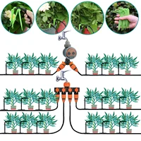 KESLA Greenhouse Elbow Emitter Automatic Drip System 4/7 to 3/5mm Hose Garden Watering Irrigation Kit for Home Bonsai Plants 2