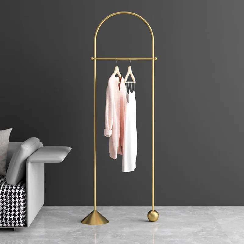 

Shelves Standing Clothing Rack Cupboard Minimalist Corner Shelf Dress Clothing Rack Hallway Porte Manteau Designer Furniture