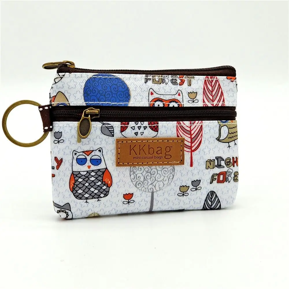 Adorable Cartoon Animal Coin Purse – Lightweight Wallet & Key Card Holder