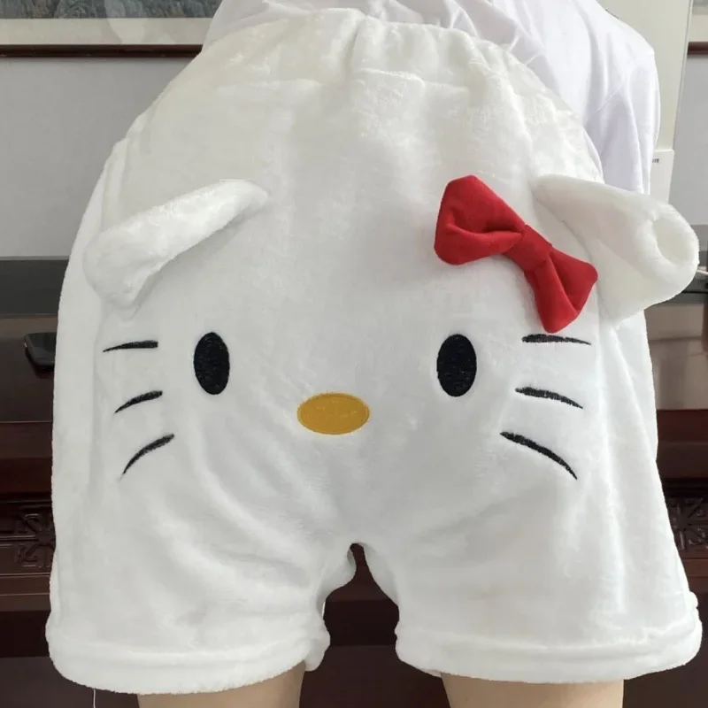 

Hello Kittys Shorts Sanrios Anime Summer Pochacco Kawaii Cartoon Lovers Girlfriend Outfit At Homehello kitty pajamas pants