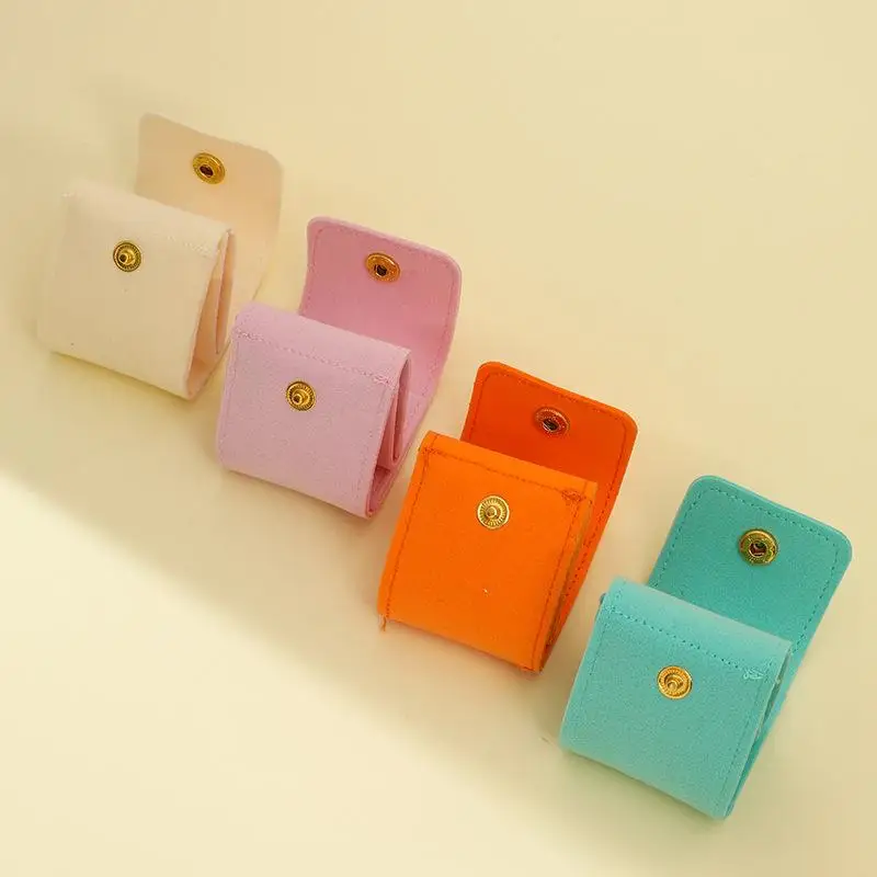 Portable Mini Jewelry Organizer Bag With Multiple Compartments For Rings Necklaces Earrings Travel Storage Bag