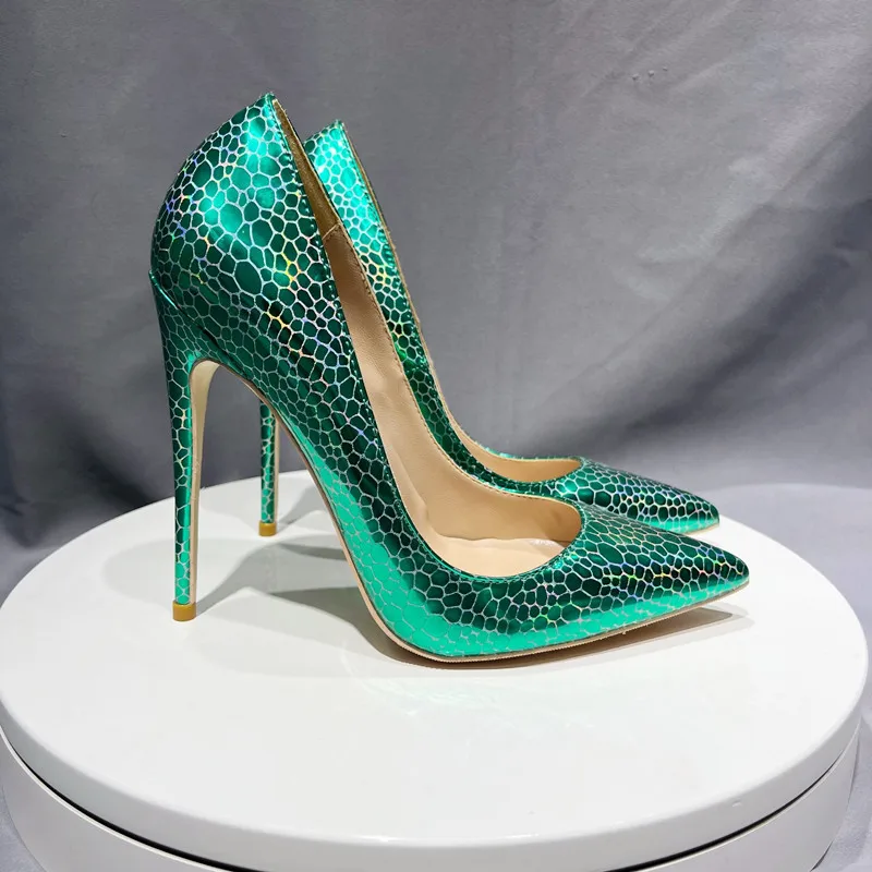 Escarpins à Talon Aiguille Pour Femmes - Talon 8 Cm - Confortables Et élégants - Pointures 31 à 52