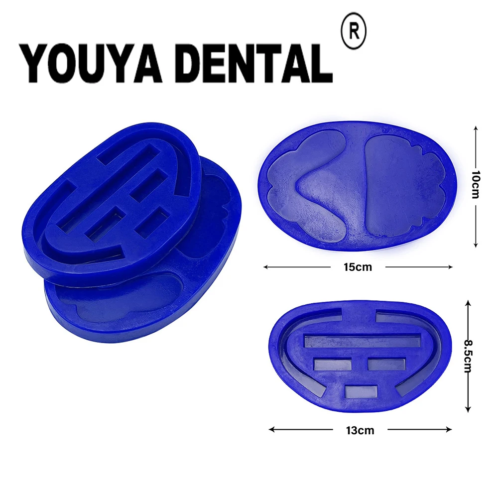 

Dental Silicone Rubber Wax Rim Molding Mould Bite Block Individual Tray Mold Dentistry Lab Materials