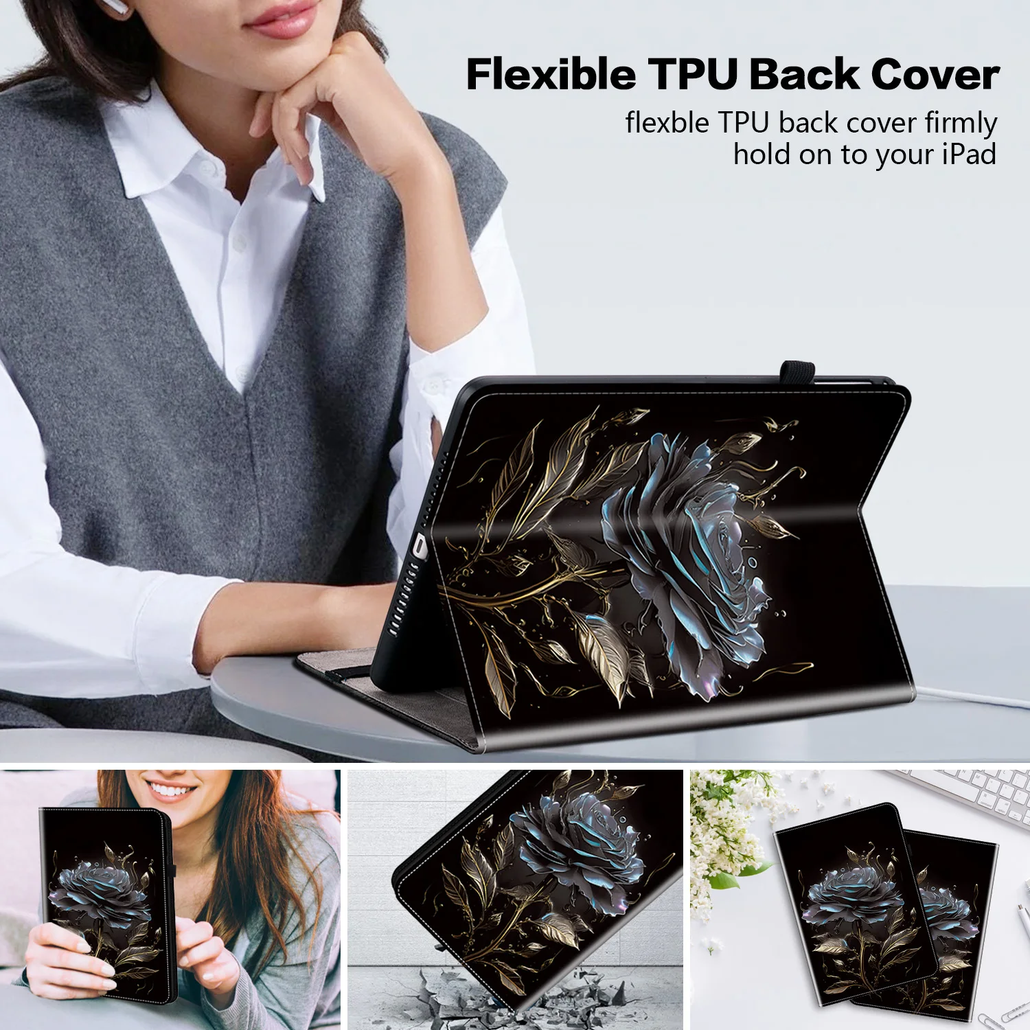 Premium Leather Tablet Cover