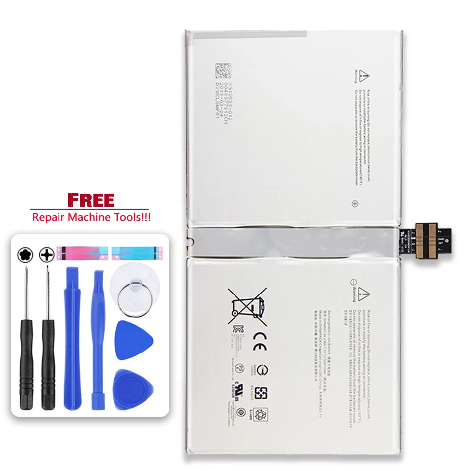 Batteria 5087Mah Per Batterie Microsoft Surface Pro 4 Pro4 1724 12.3 "Tablet 7.5V 38.2Wh Bateria