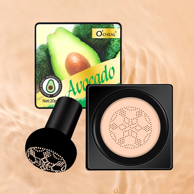 Lightweight Air Cushion Foundation CC Cream Natural Moisturizing Concealer Even Skin Tone Long Lasting Contour Makeup Cosmetics