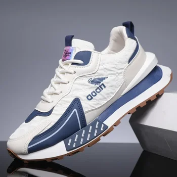 Men Sneakers Autumn Fashion Breathable Running Shoes Outdoor Jogging Sports Trainers Platform Non-slip Work Casual Shoes for Men