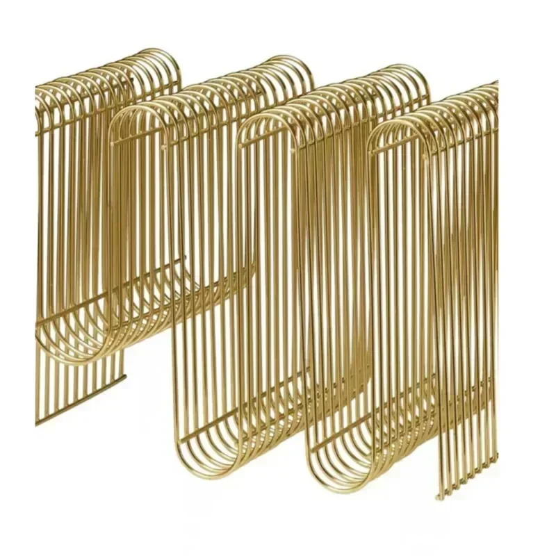 Nordic Simple Magazine Shelf Creative Metal Book Shelves Sample Room Decoration Floor Frame Storage Shelf Stylish Book Display