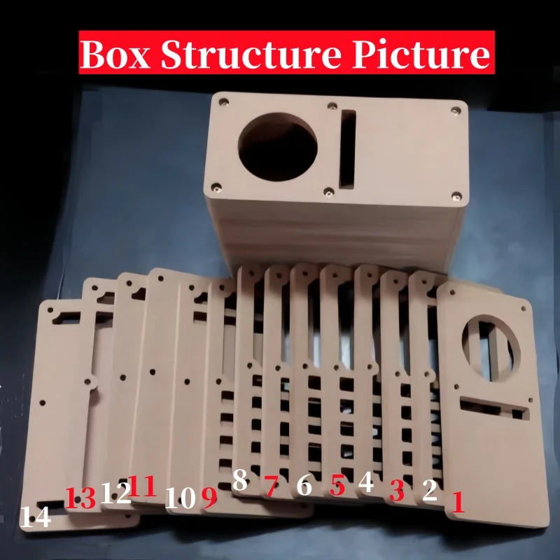 3-inch Maze Speaker Empty Box,Full Range Speaker Box,DIY Speaker