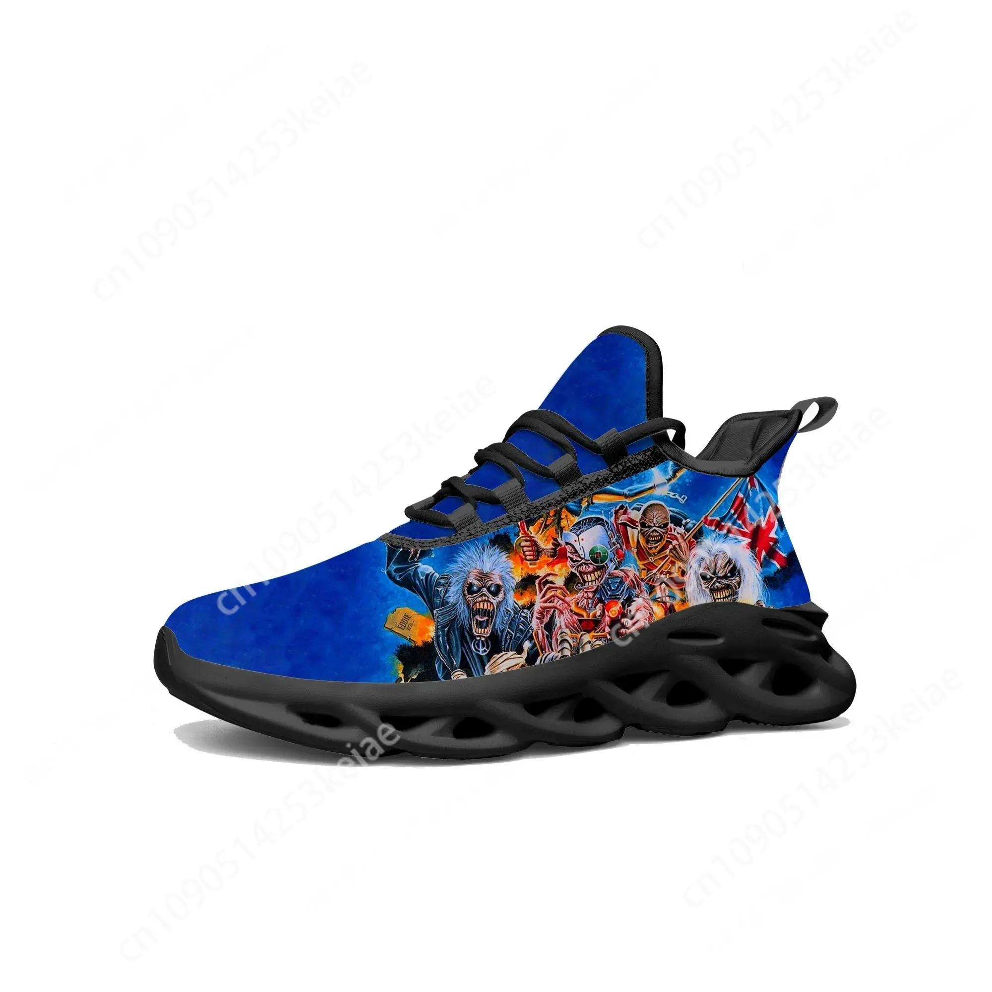 Maidens Heavy Metal Rock Band Singer Music Iron Flats Sneakers Mens Womens Sports Shoes High Quality Sneaker customization Shoe 2