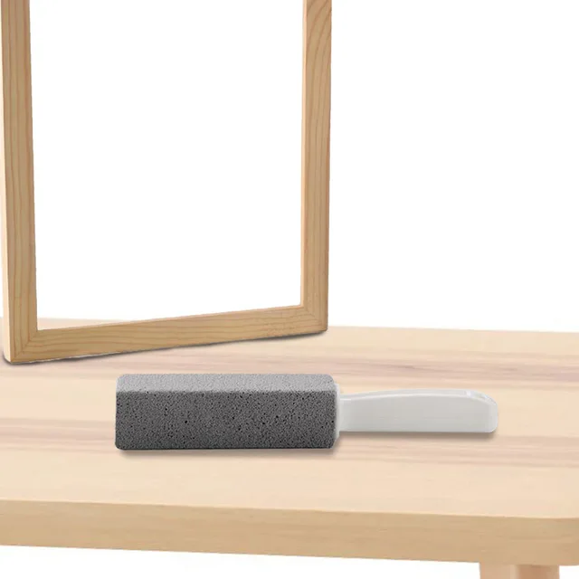 4 db Konyhai Pumice Kő Fogantyú Függő Szürke Fürdőszoba Tisztítószerszám Gyakorlati Műanyag Wc Kefe Eltávolító Csempe Foltok - Image 5