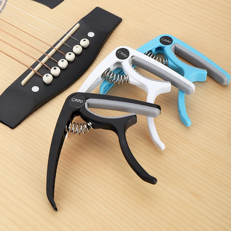 New Guitar Tuning Clip Guitar Ukulele Universal Plastic Dual-use Tuning Clip String Instruments Tuning Tools Guitar Tuning Clip